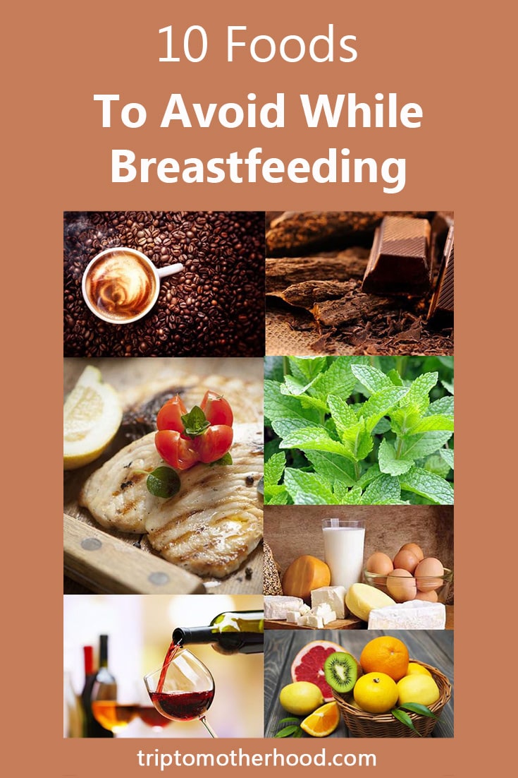 10 Foods Not To Eat While Breastfeeding