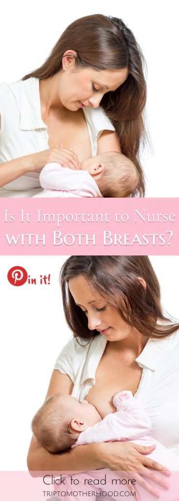 A nursing mother often doesn’t know whether to breastfeed her child with only one breast or two. Is it enough for a child to have only one breast to be satisfied? Learn more in this article. #breastfeedingtips #newmomtips #newborn #breastfeeding
